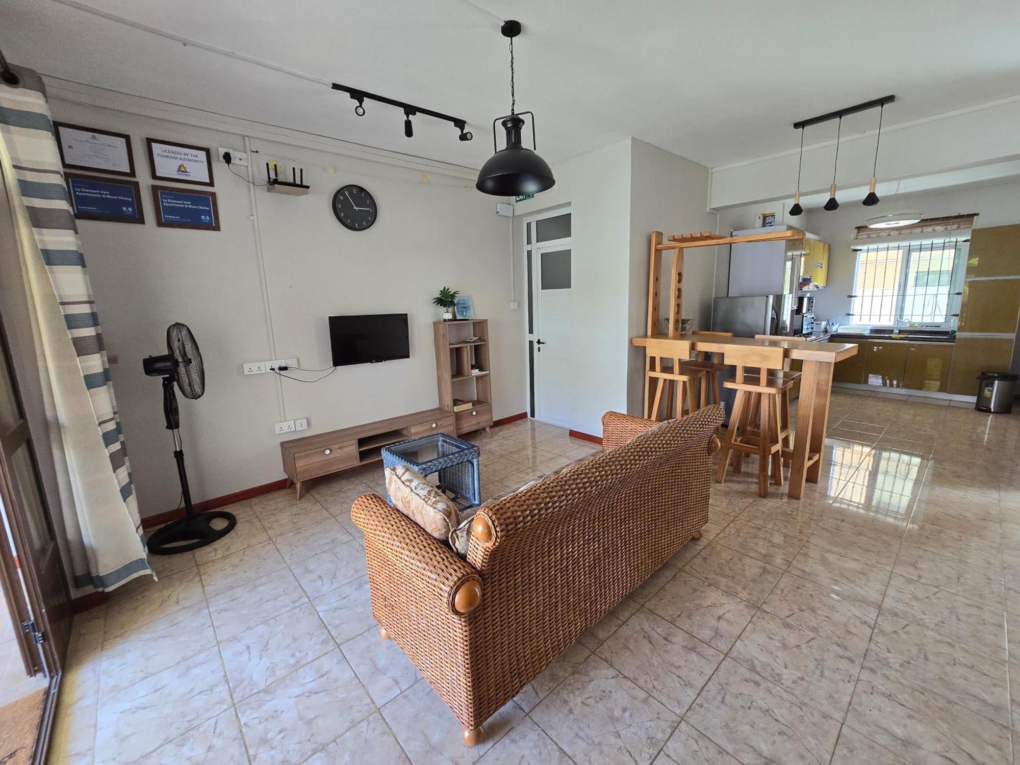 Le Diamant Vert Apartments @ Mont Choisy Bagian luar foto